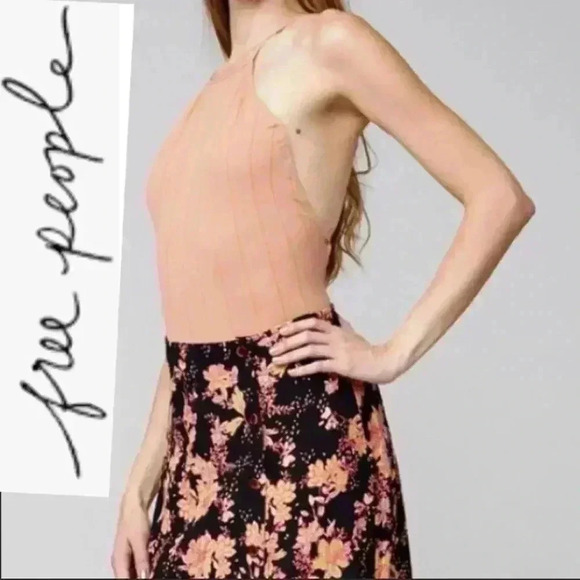 🆕Free People Bridge Ribbed Bodysuit🆕 - Picture 1 of 8